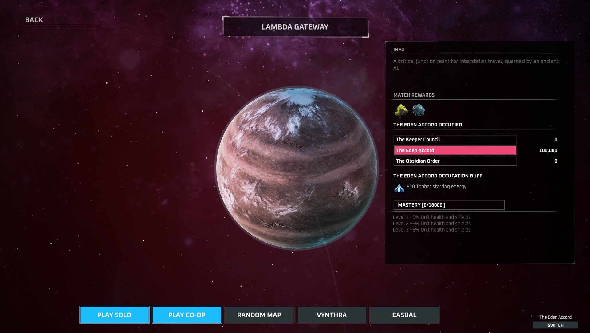 MMO Galactic Map